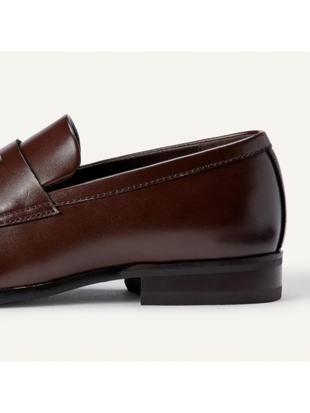 Stylish Men's Penny Loafers with Memory Foam, Square Apron Toe, Comfortable Fit